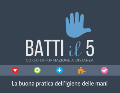 Corso ECM FAD gratuito per tutte le Professioni Sanitarie: “La buona pratica dell’igiene delle mani”. Assegnati 6 (sei) crediti ECM.