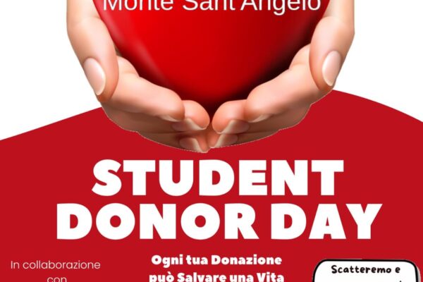 L’Avis di Monte Sant’Angelo (Fg) incontra gli studenti: “Student donor day”.